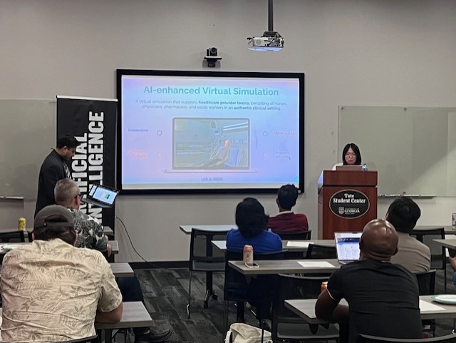 New IAI Fellow Dr. Jie "Jennifer" Lu introduces her lab's research on AI-driven virtual patient simulations.